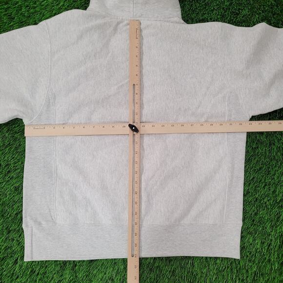 Vintage Beverly Hills Menace Gun Range Hoodie M 23x24 Champion Reverse-Weave - Picture 11 of 13